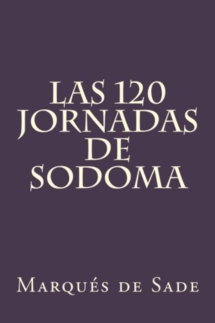 Libro Las 120 Jornadas de Sodoma