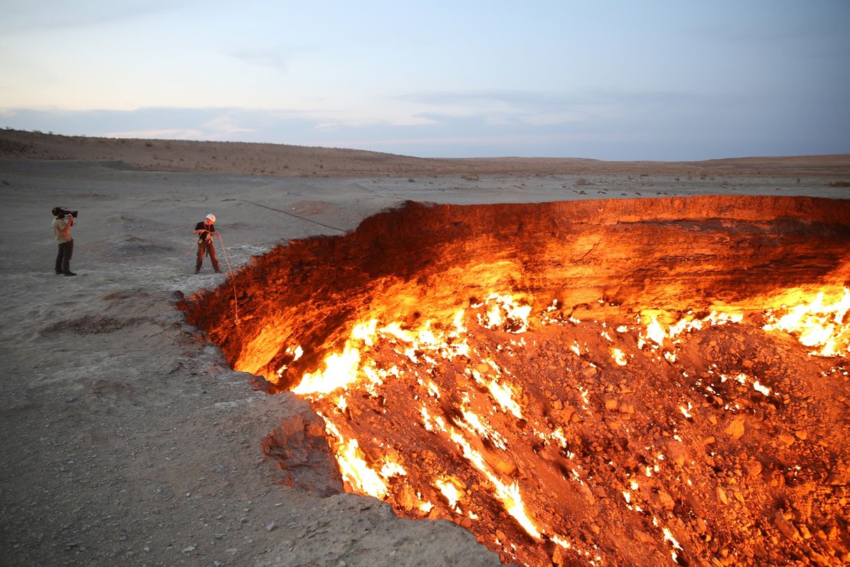 Place Darvaza gas crater