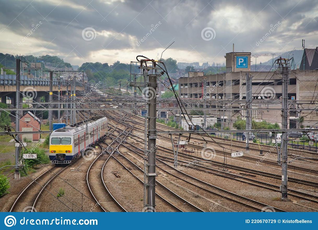 Lugares Dépôt des conducteurs de train SNCB - Schaerbeek