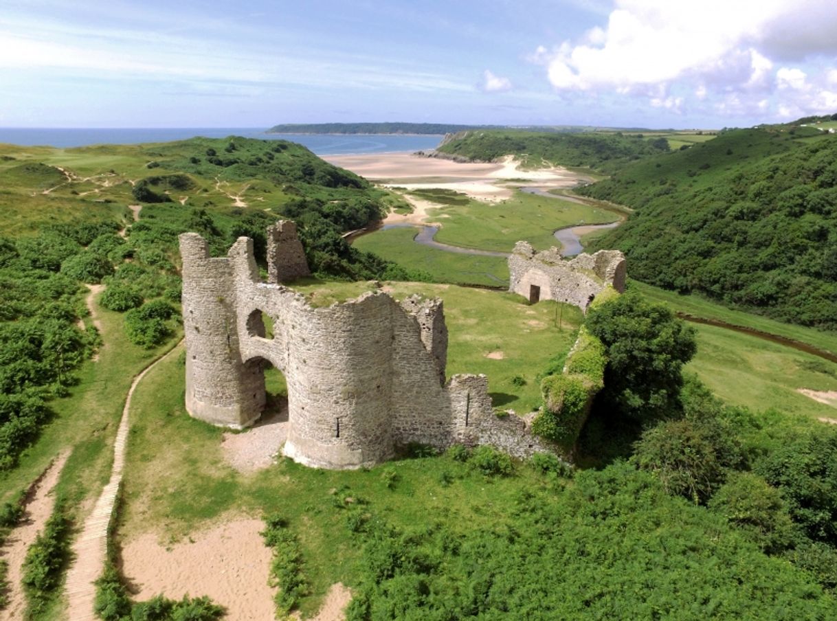 Places Pennard Castle