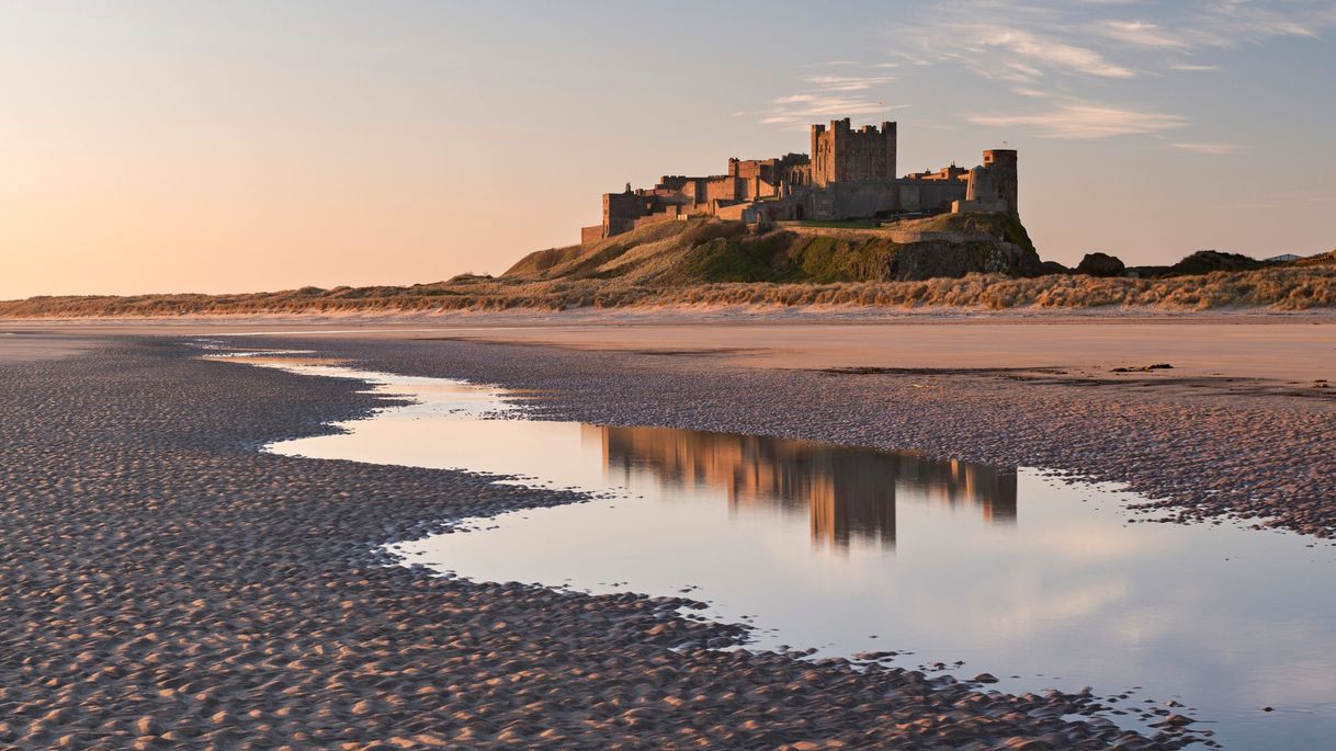 Lugar Bamburgh Beach