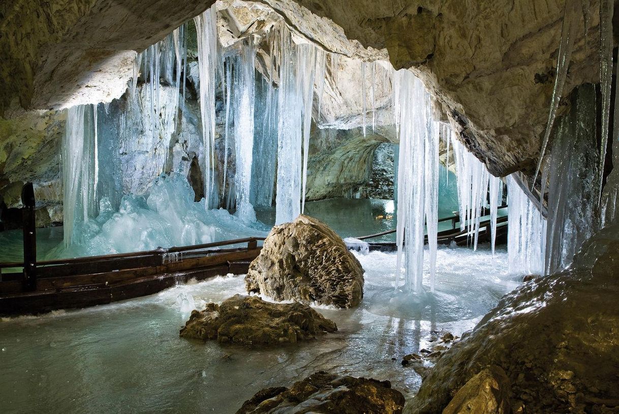 Lugar Dobšinská Ice Cave