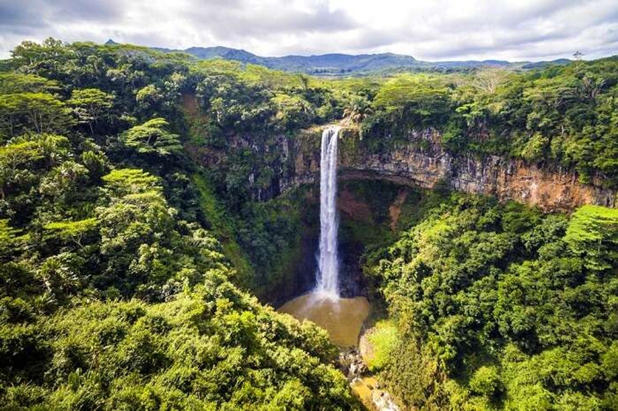 Places Chamarel Waterfall