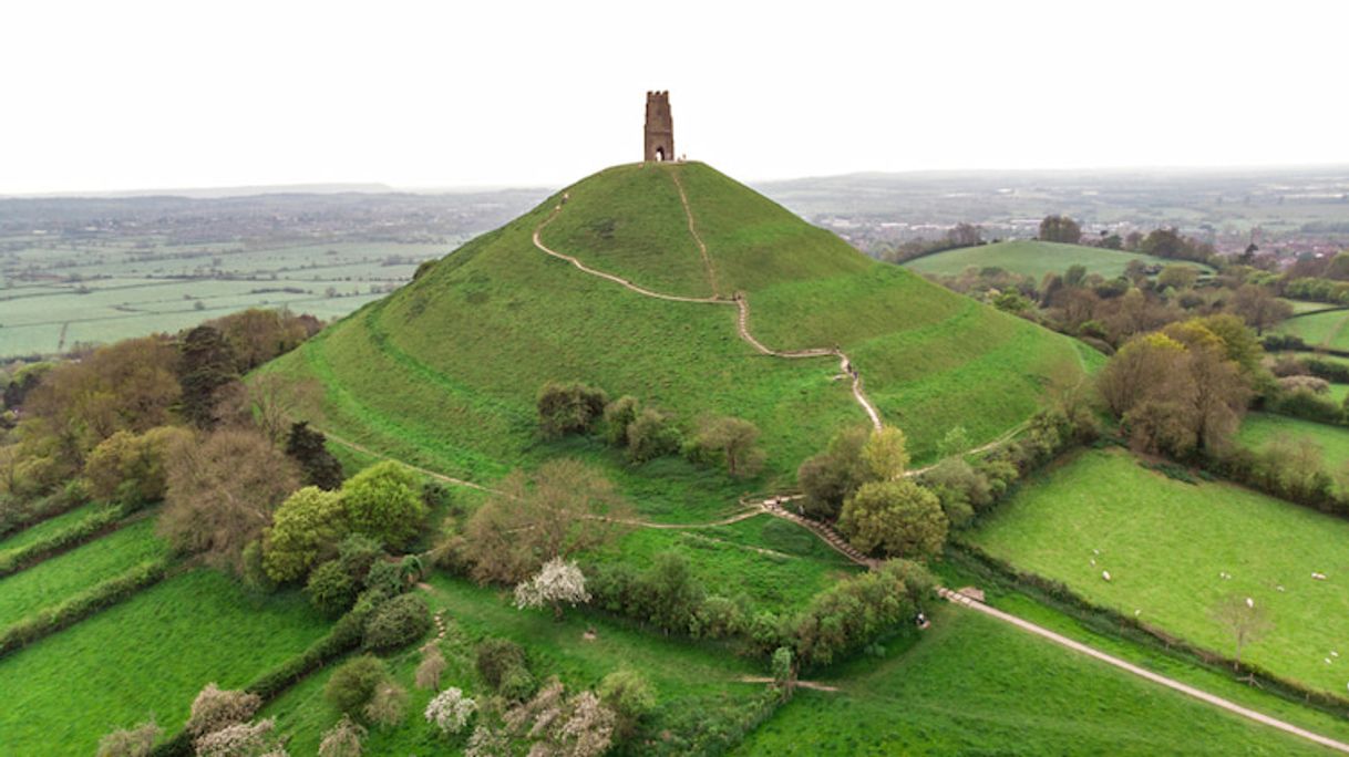 Lugar Glastonbury Tor