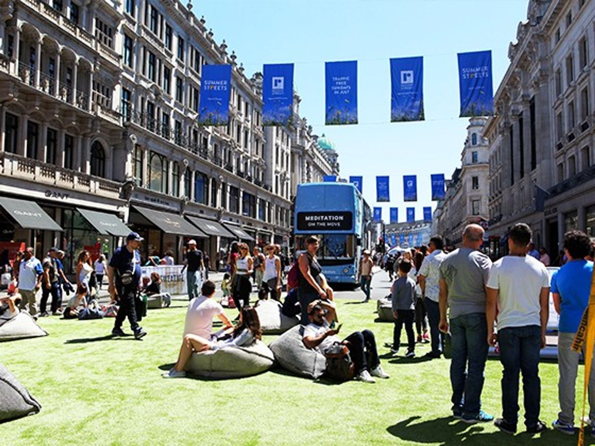 Place Regent Street Summer Streets