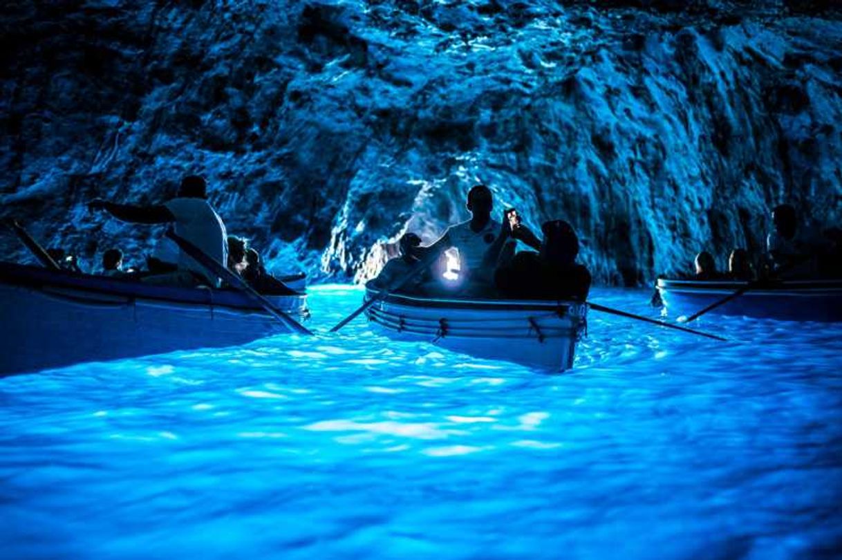 Lugar Blue Grotto