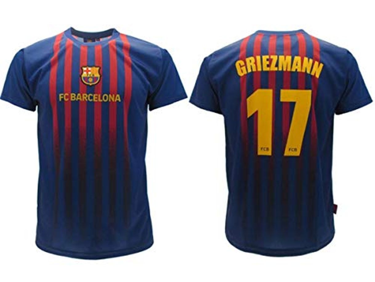 Social MAGLIA FC B Camiseta de Fútbol Antoine Griezmann 17 Barcellona Blau Grana