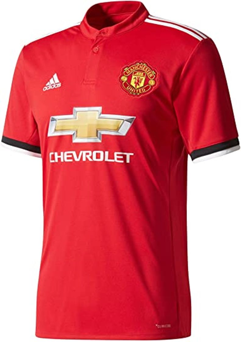Social adidas MUFC H JSY Y Camiseta 1ª Equipación Manchester United 2017-2018, niños,