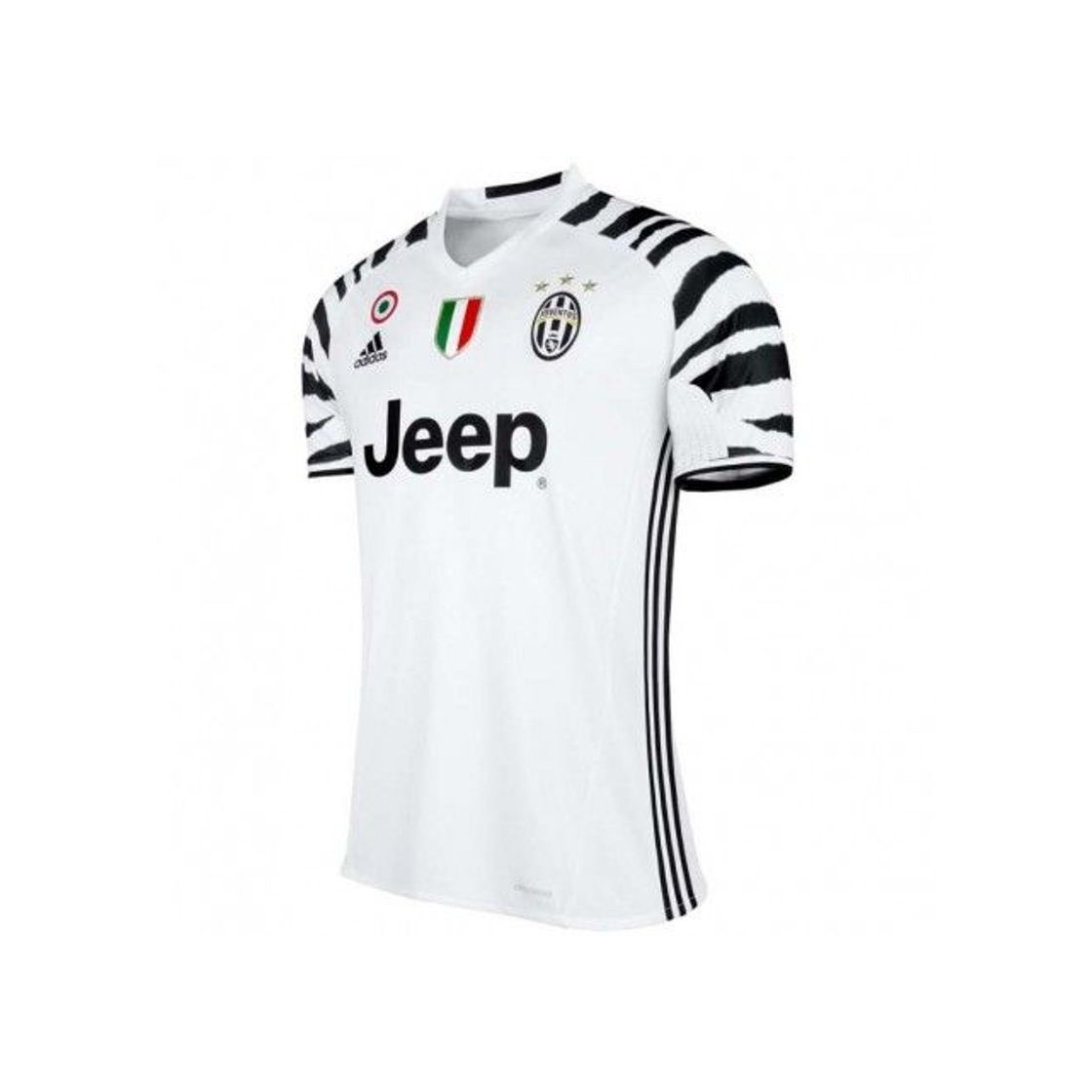 Social adidas JUVE H JSY Camiseta 1ª Equipación Juventus 2017-2018, Hombre, Blanco