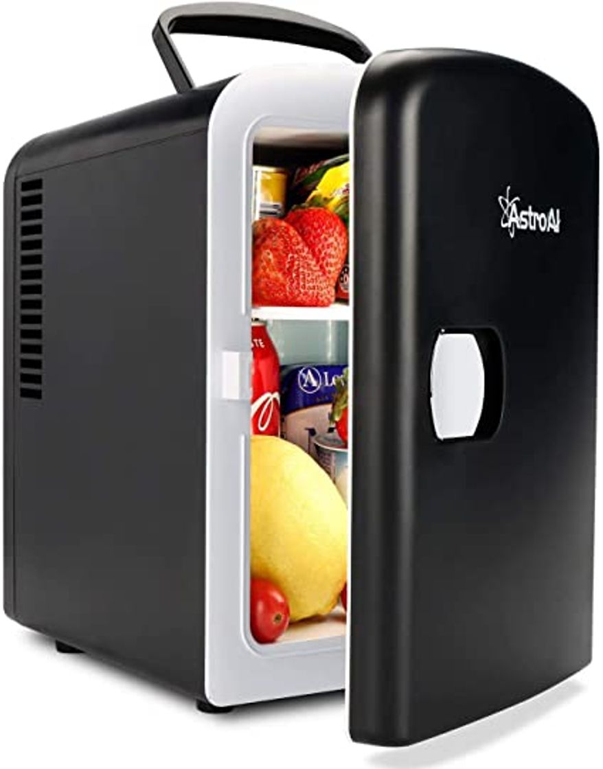 Home AstroAI Mini Refrigerador, Mini Nevera Portátil para el Skincare 4L 6 Latas