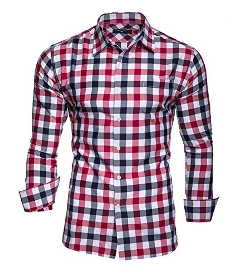 Moda Kayhan Hombre Camisa Slim fit