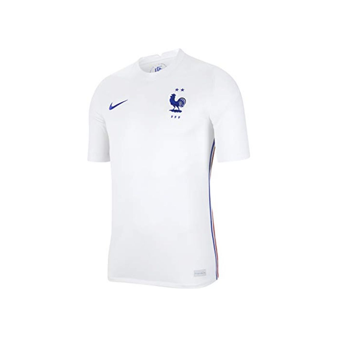 Moda NIKE Camiseta para Hombre FFF BRT Stad, Hombre, Camiseta de Equipo, CD0699,