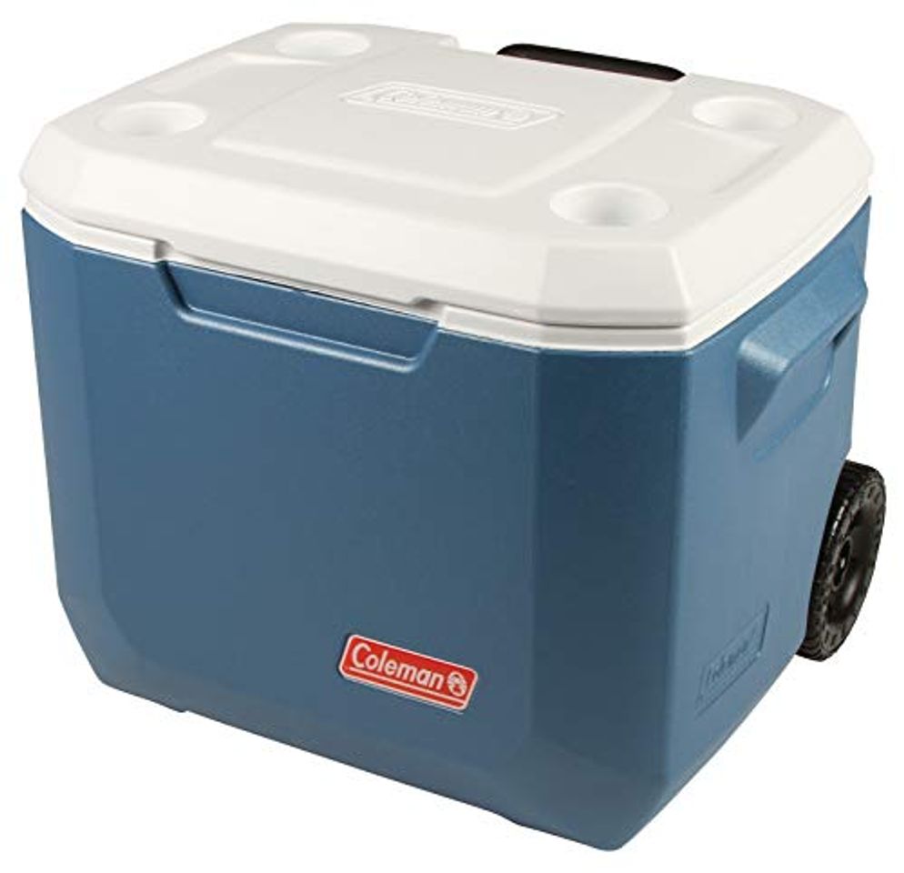 Social Coleman Xtreme Wheeled Cooler 50QT Nevera pasiva con Ruedas
