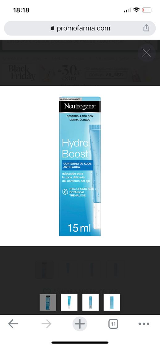 Fashion Neutrogena® Hydro Boost® Contorno De Ojos Anti-fatiga 15ml ...