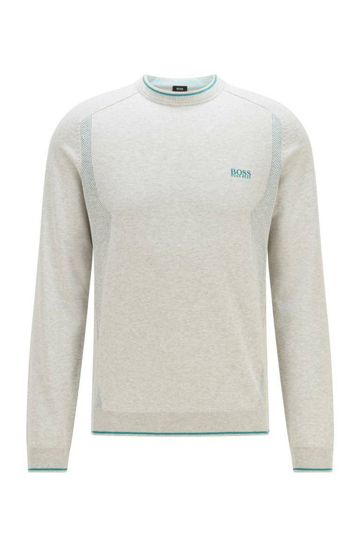 Moda Mesh sweater organic cotton by Hugo Boss 