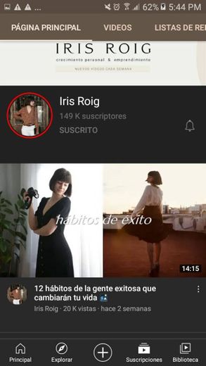 Iris Roig - YouTube