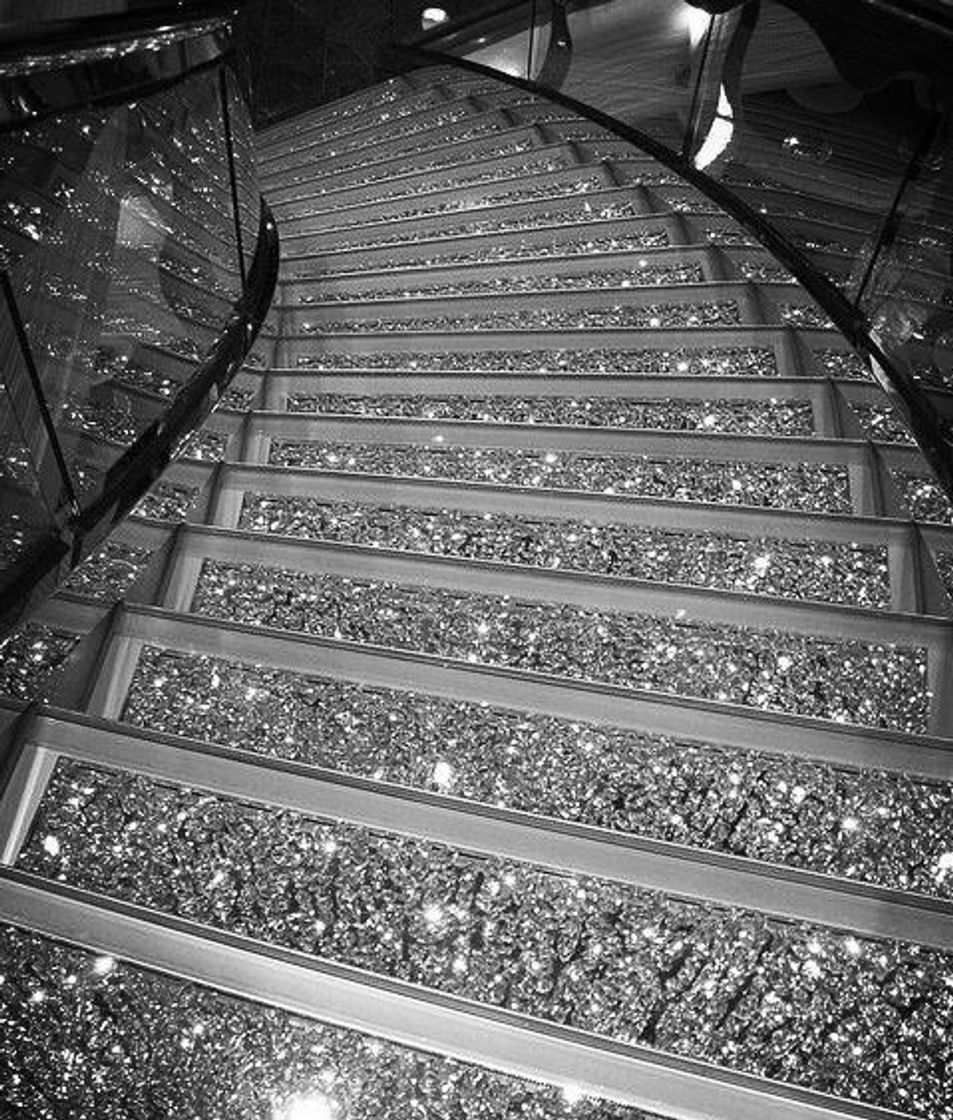 Fashion glitter + stair 