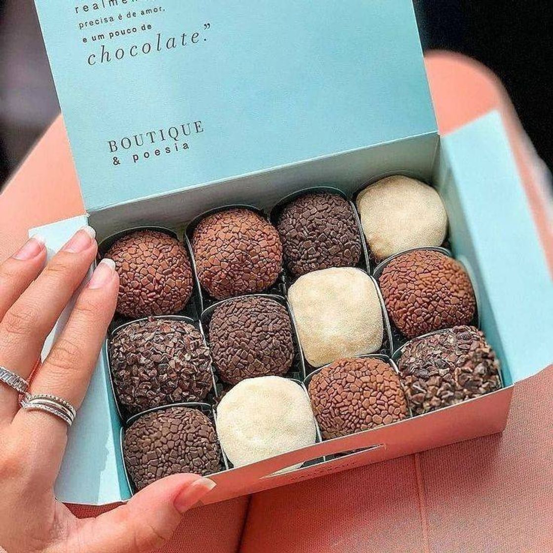 Social Brigadeiro de chocolate 🍫