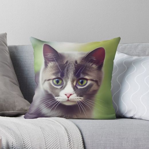 Cute Cat Cushion