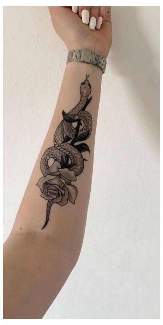 Fashion Tatto de cobra