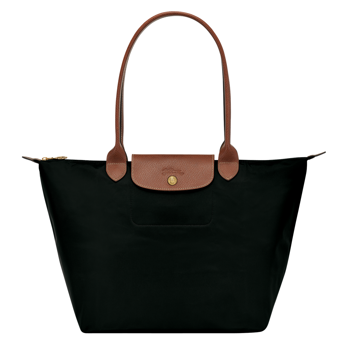 Shoulder bag L Le Pliage Original Black/Ebony