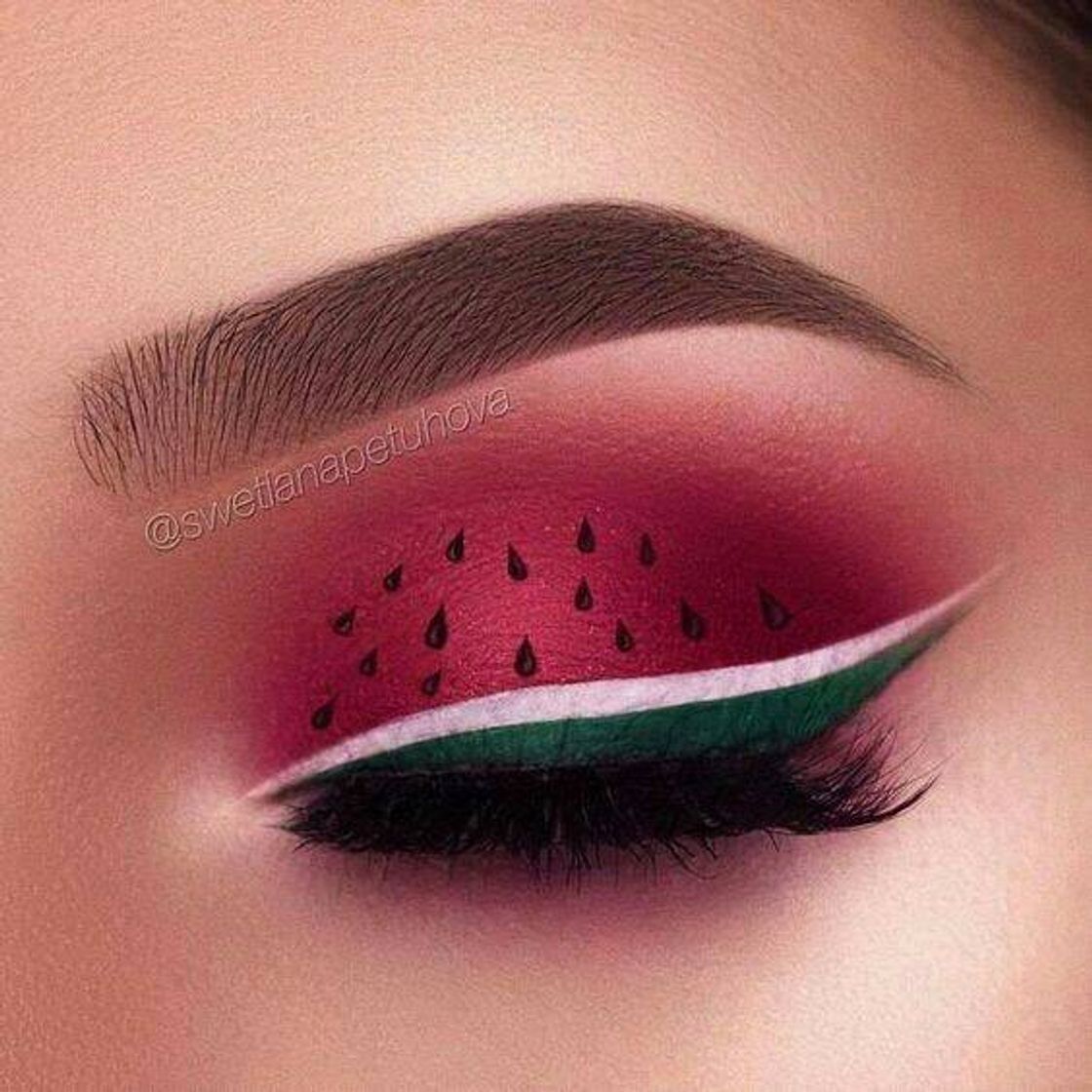 Fashion Make de melancia🍉