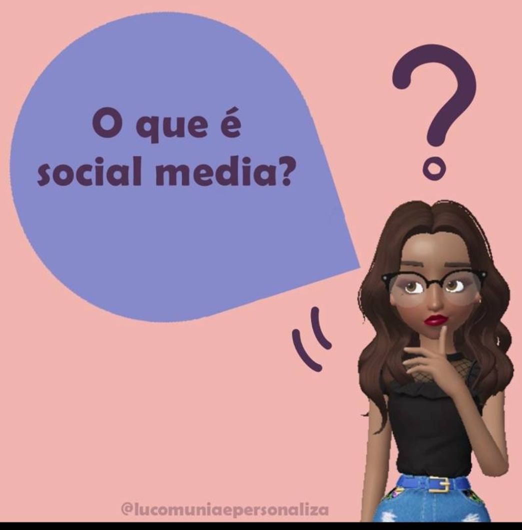 Fashion O que é um social media? #socialmedia #redessociais 