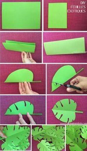 DIY de decoração tropical