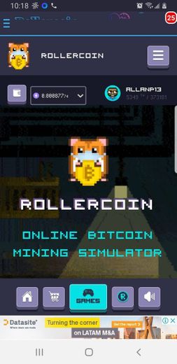 Rollercoin Miner