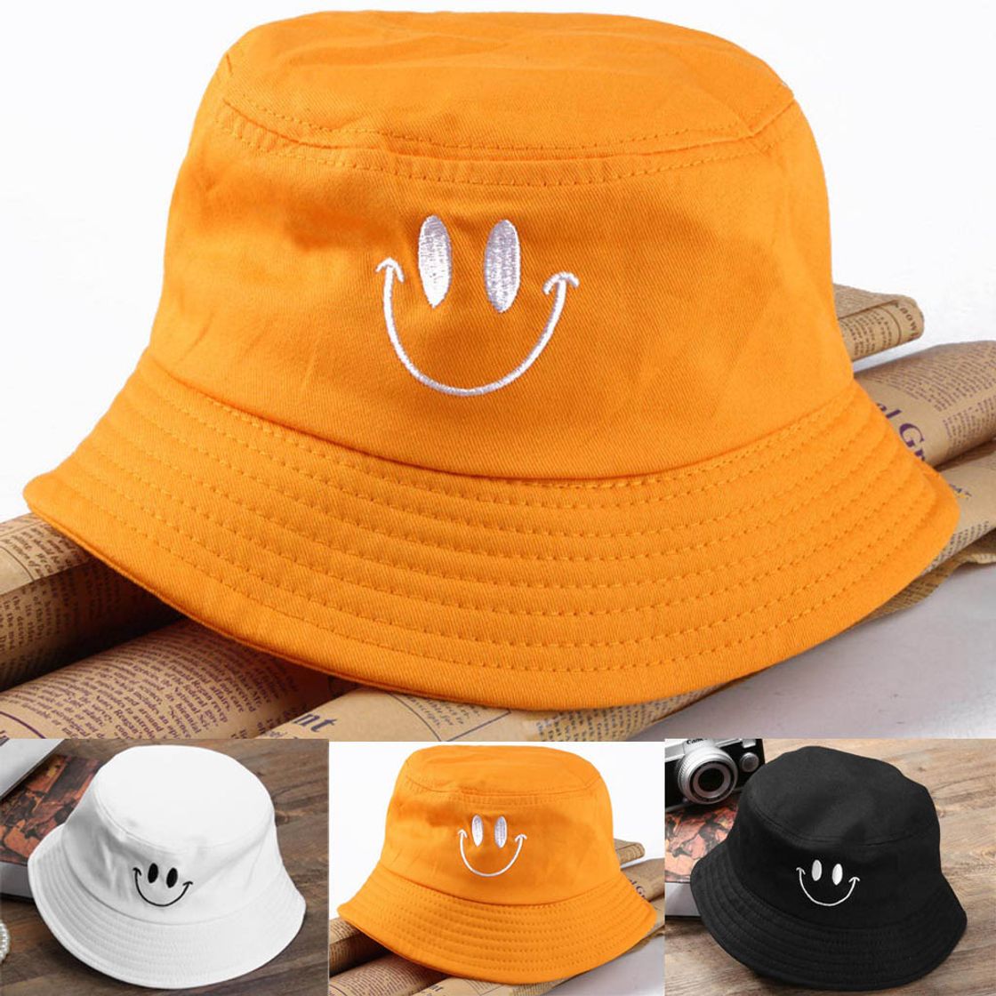 Social Sombrero del Pescador Algodón Plegable Bucket Hat Unisex Al Aire Libre Proteccion