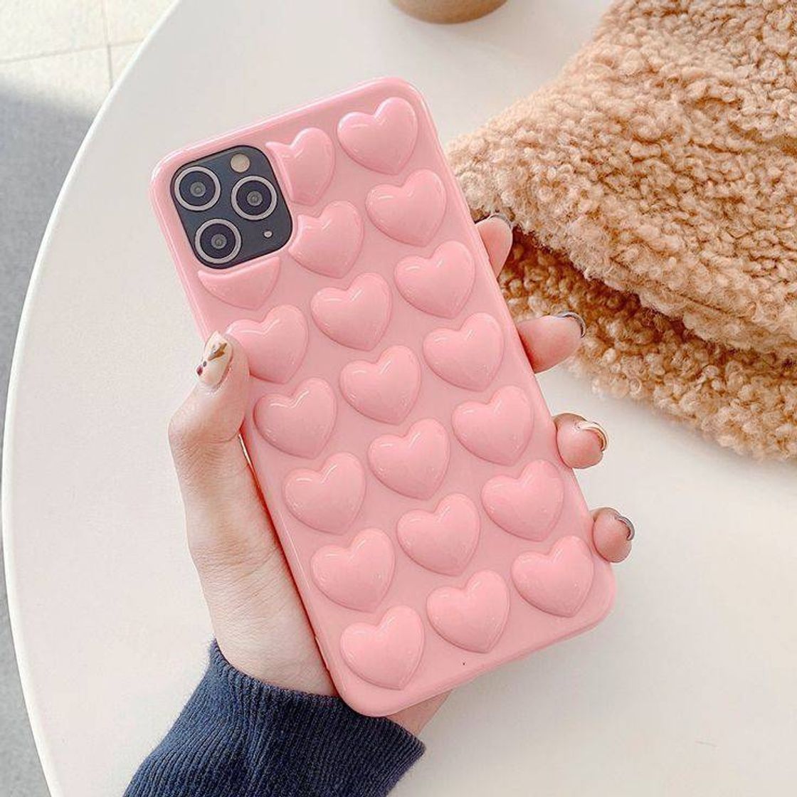 Moda 3D Love Heart Case