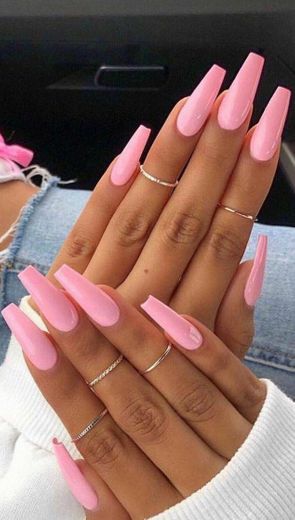 Nail pink