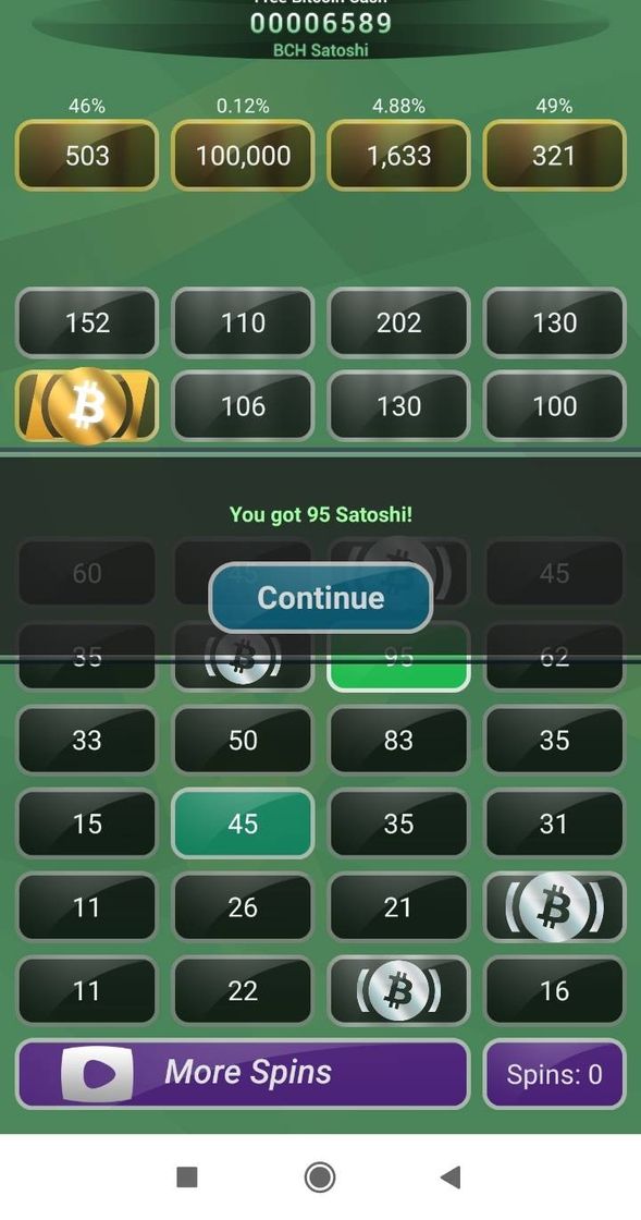 App Gana Bitcoin cash BCH gratis