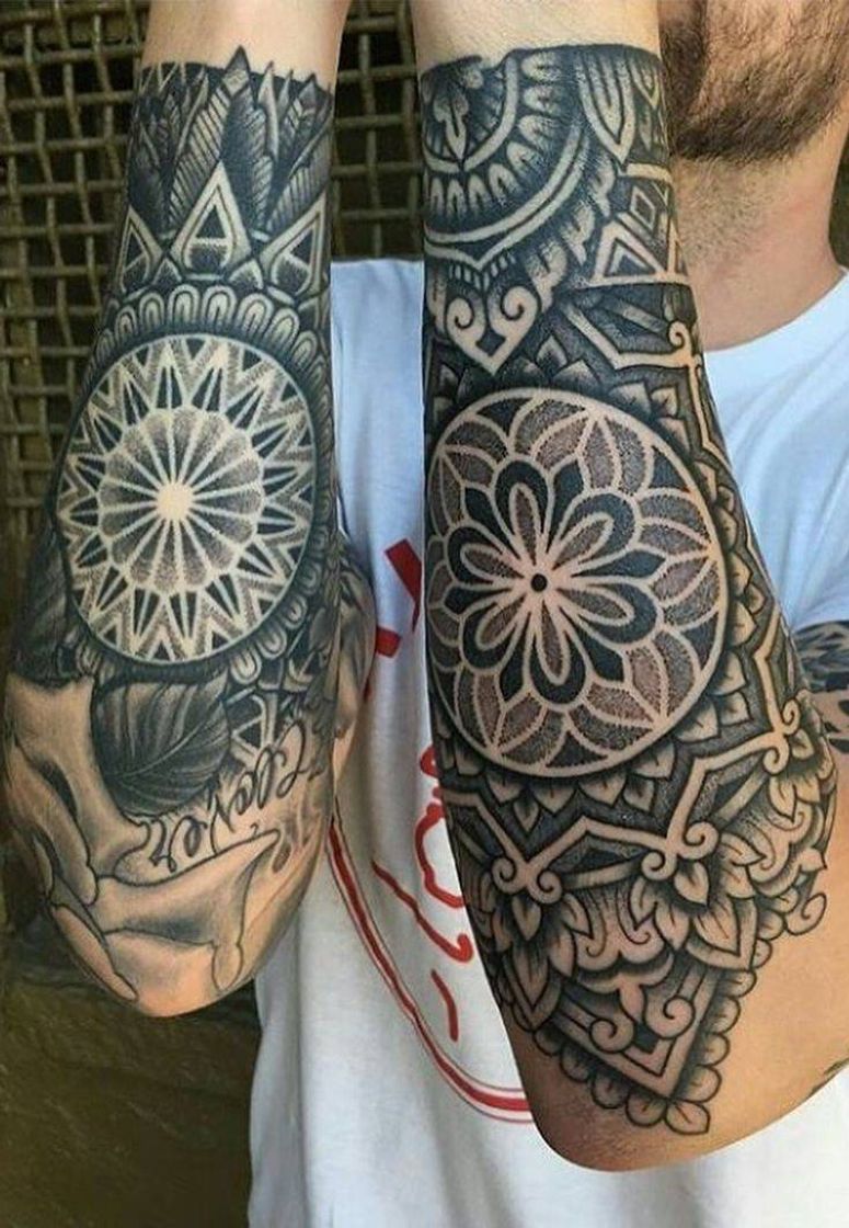 Fashion Tatuagem geométrica 