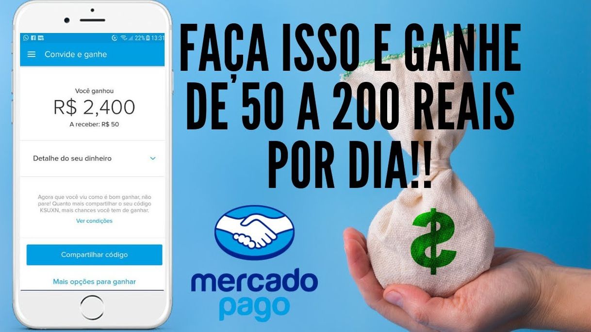 Fashion Baixe o app do Mercado Pago por este link e ganhe $$$