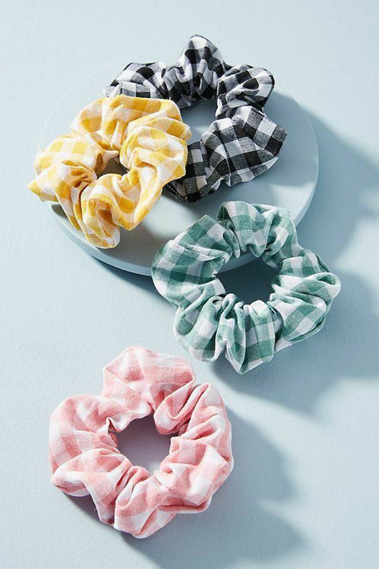 Moda Checkered scrunchie