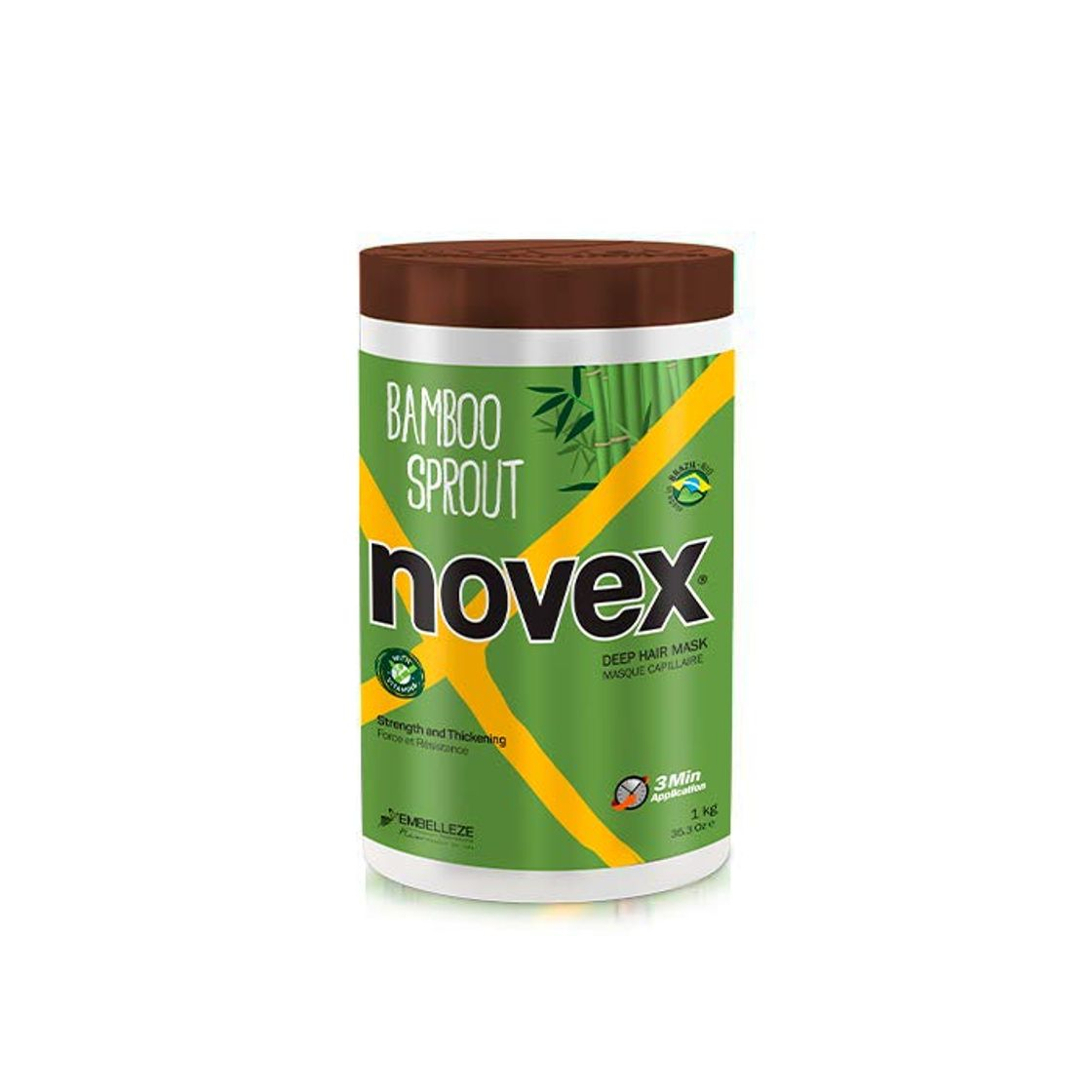 Belleza Novex bambú extractos Broto De Bambu