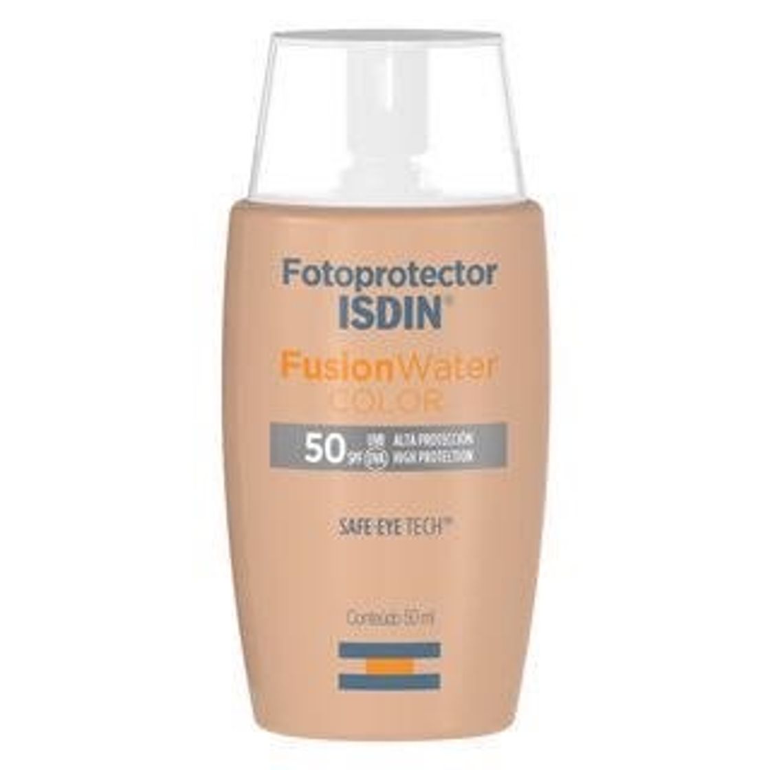 Fashion Protetor Solar Facial Isdin - Fotoprotector Fusion Water Col