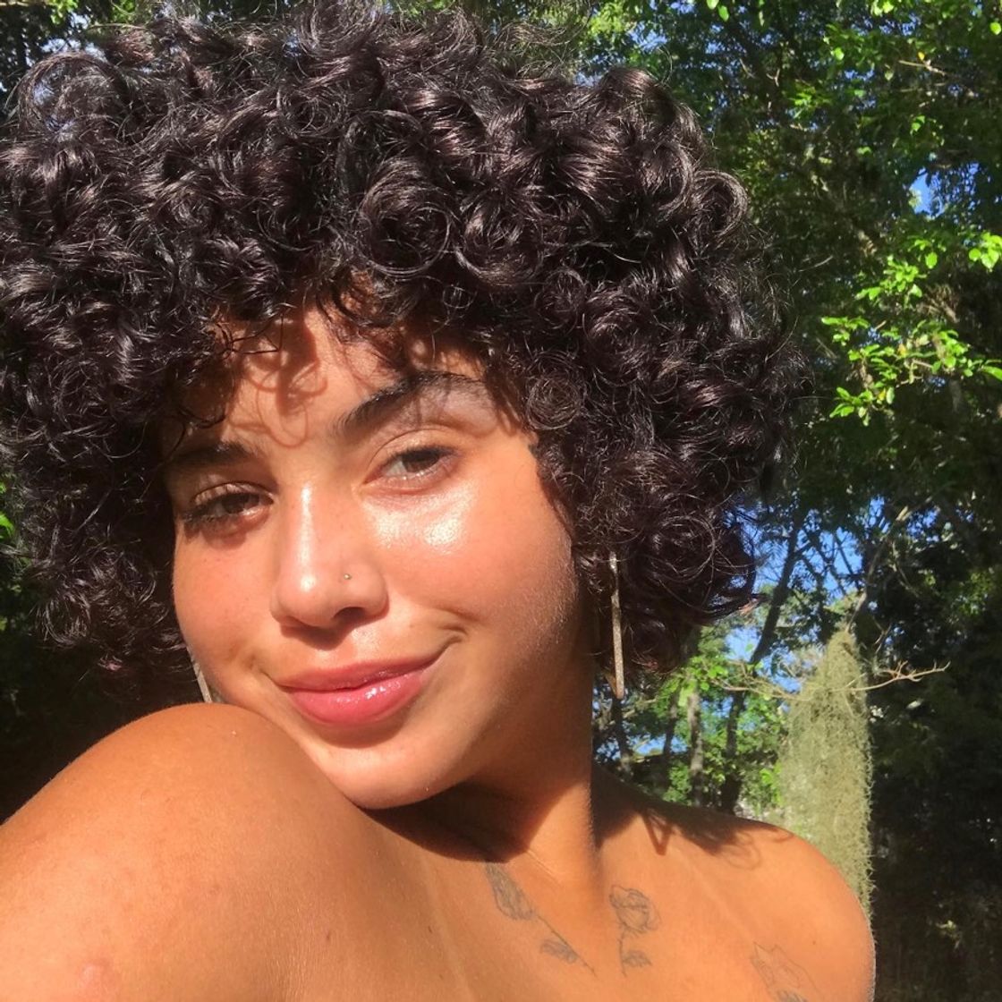 Social Cabelo cacheado