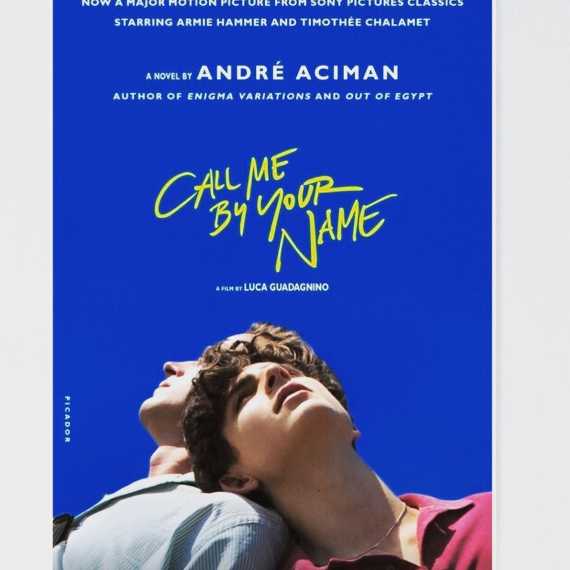 Fashion Call me by your name - André Aciman