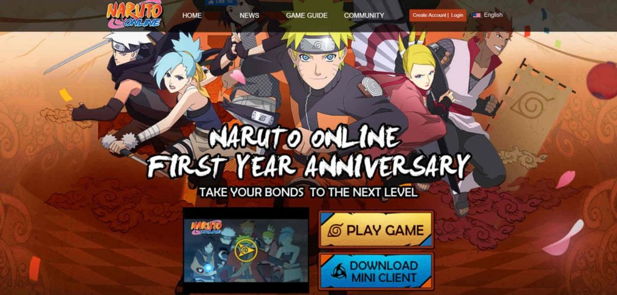 Videogames Naruto Online