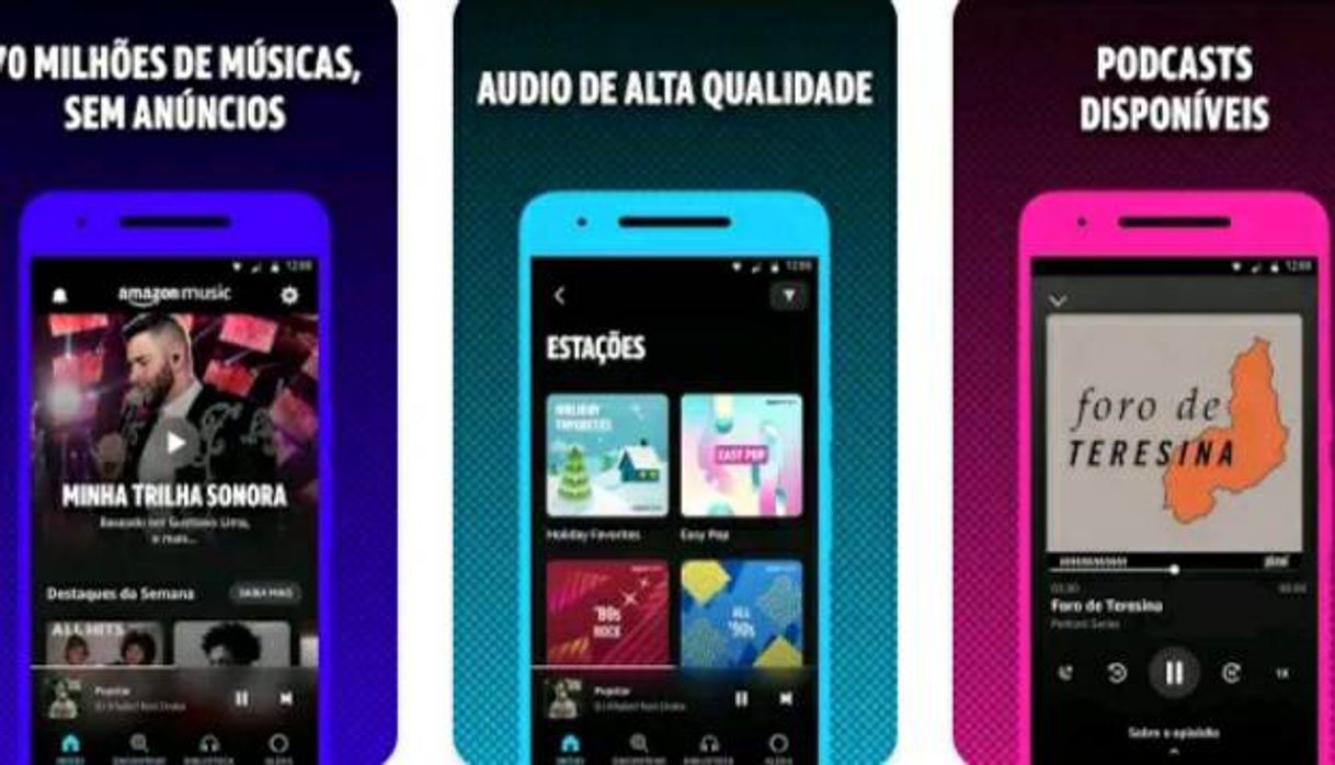 App Amazon Music: Songs & Podcasts