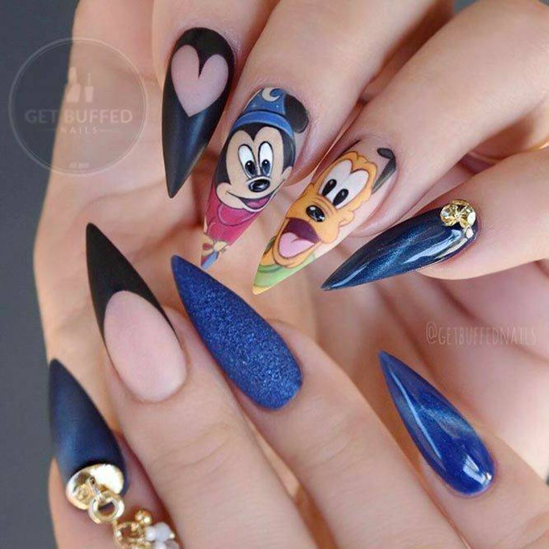 Fashion Disney Nails Inspiração para Curar Nail Art |  NailD esignsJ