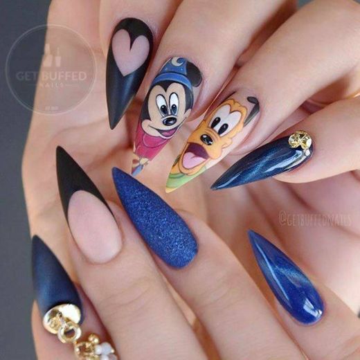 Disney Nails Inspiração para Curar Nail Art |  NailD esignsJ