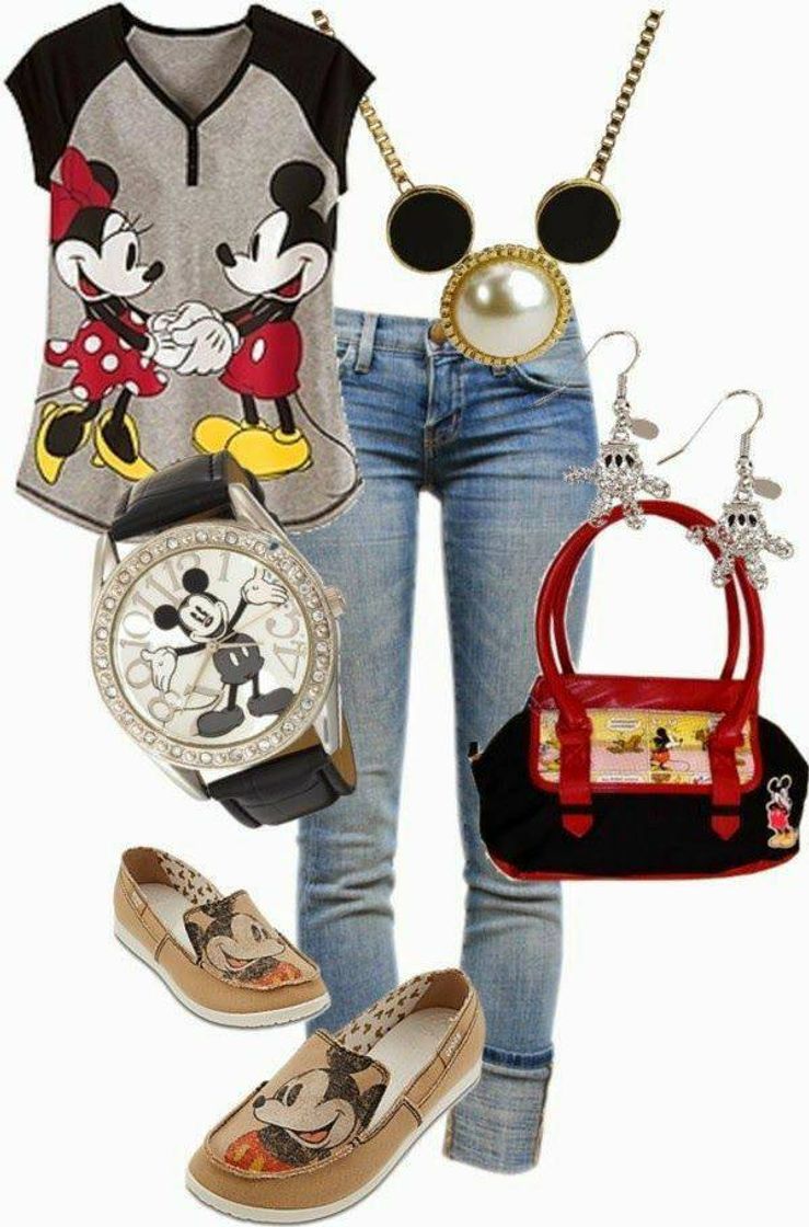 Moda LOOKS COM MICKEY MOUSE