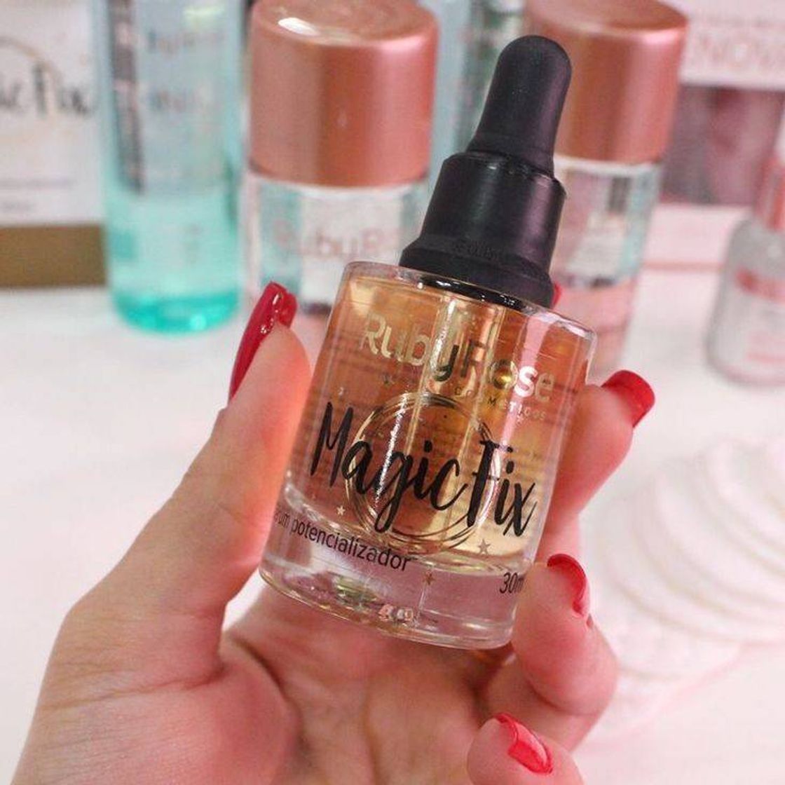 Fashion Fixador maquiagem magic fix serum