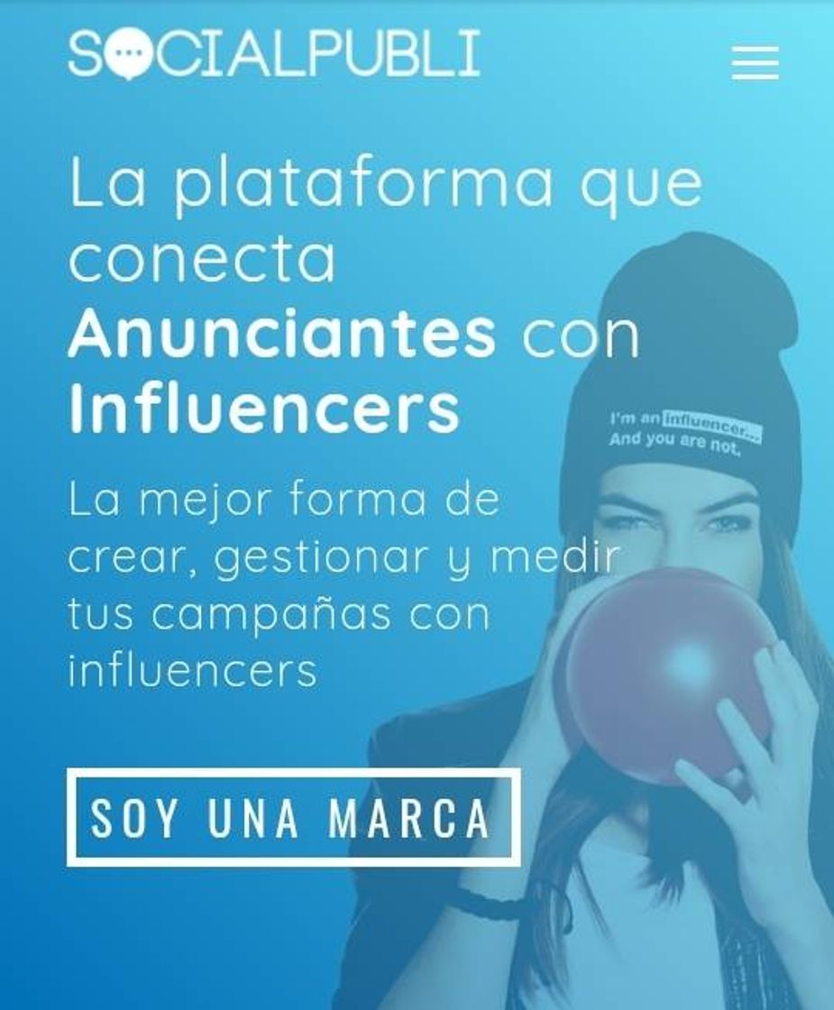 Apps SocialPubli.com: Influencer Marketing on Social Media and Blogs