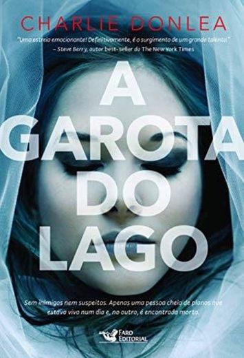 Livro "A garota do lago". Promoção Amazon: R$ 8,90