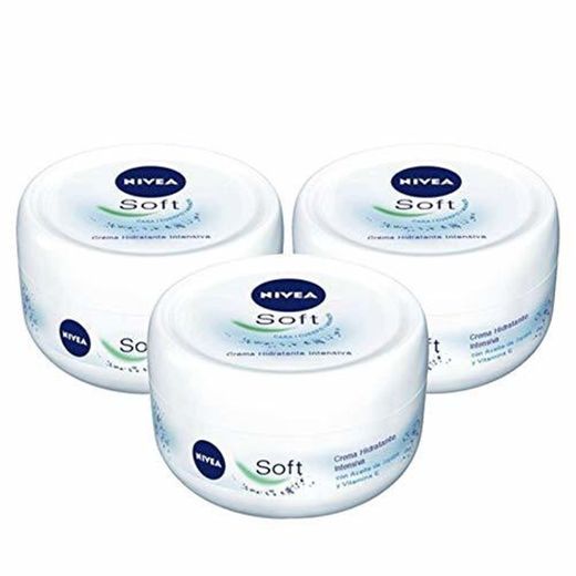 NIVEA Soft en pack de 3