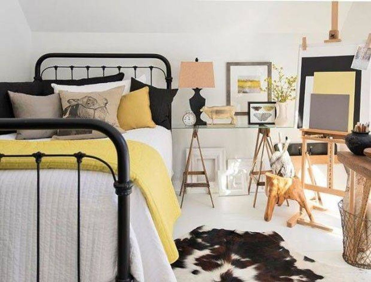 Fashion Inspiração de quarto - amarelo 